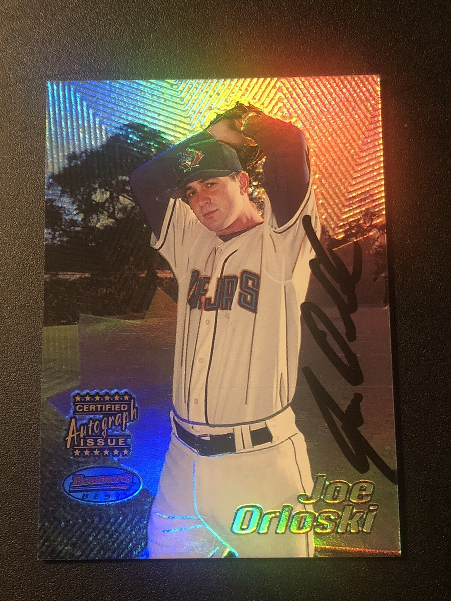 2002 Bowman's Best Auto Joe Orloski #118 Rookie Auto RC | eBay