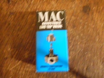 MAC Model QTM-1 Adjustable Line Tap Valve for 1/4'', 5/16'', 3/8'' O.D Tube