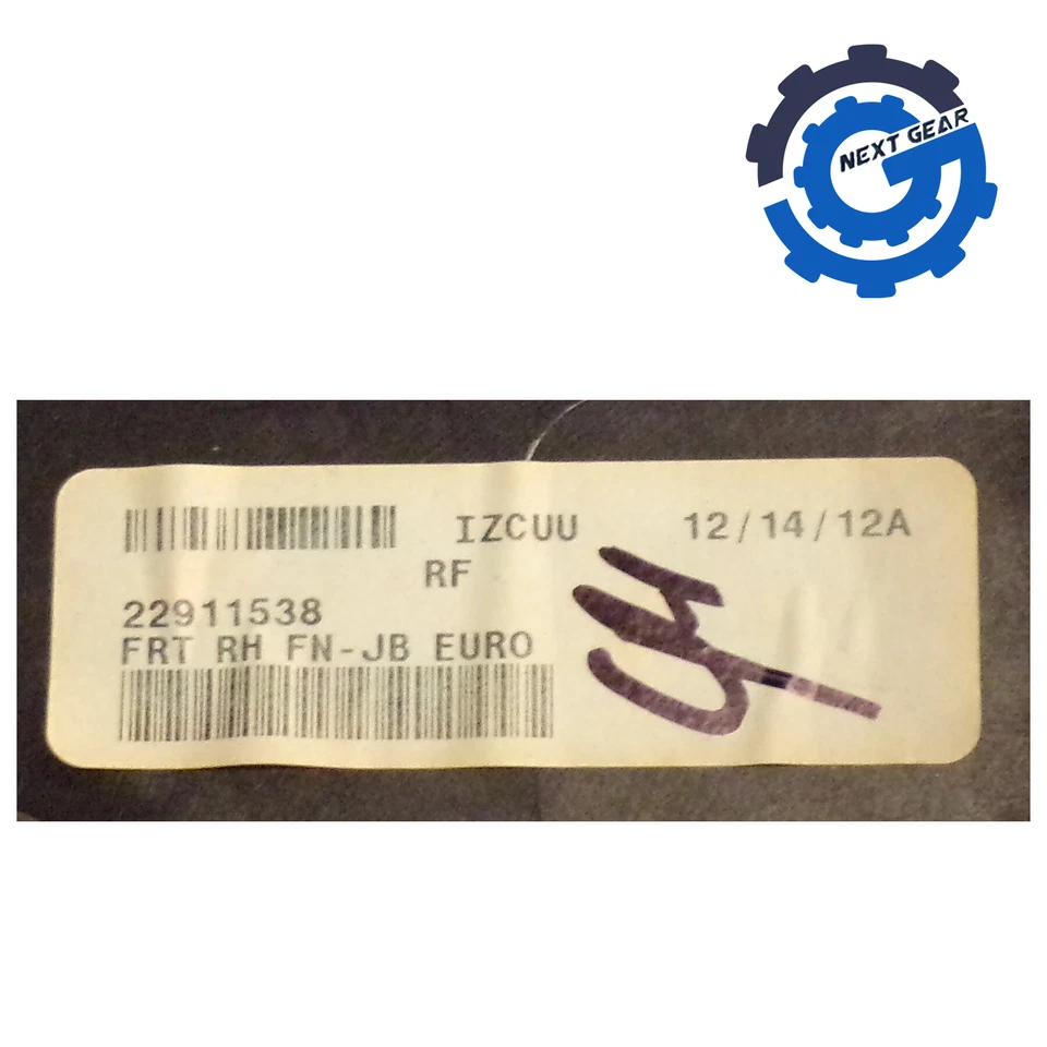 Nuevo panel de puerta derecha OEM GM negro y metálico 2013 Chevrolet Volt 22911538 Foto 3 de 3