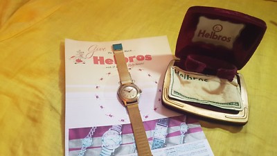 1940 HELBROS COMPRESSOR BUMBER AUTOMATIC GP 32mm JUVENIA AS 1250 ORGNL BOX SERVC