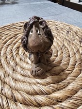 Vintage 1978 Kelly Studio Handcrafted Pottery Lion Figurine Sculpture 4