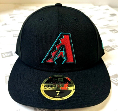 Arizona Diamondbacks MLB NE Authentic Low Profile ''A'' Fitted Hat-Black