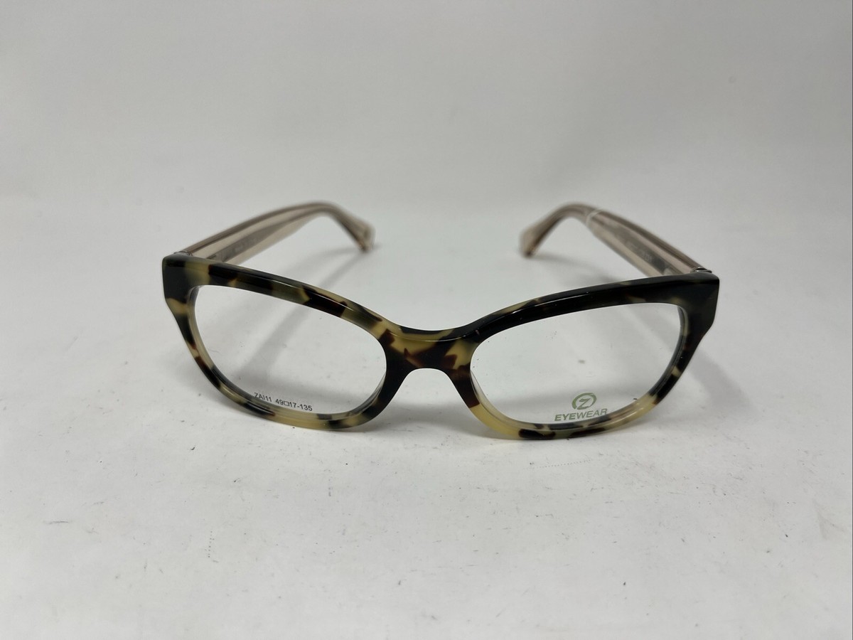   メガネフレーム 53□17 135 Z EYEWEAR ZAI11 49-17-135 z01 TORTOISE CRYSTAL FLEX HINGE