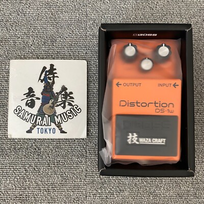 BOSS DS-1W  WAZA CRAFT Distortion Guitar Pedal Effects Shipping From Japan