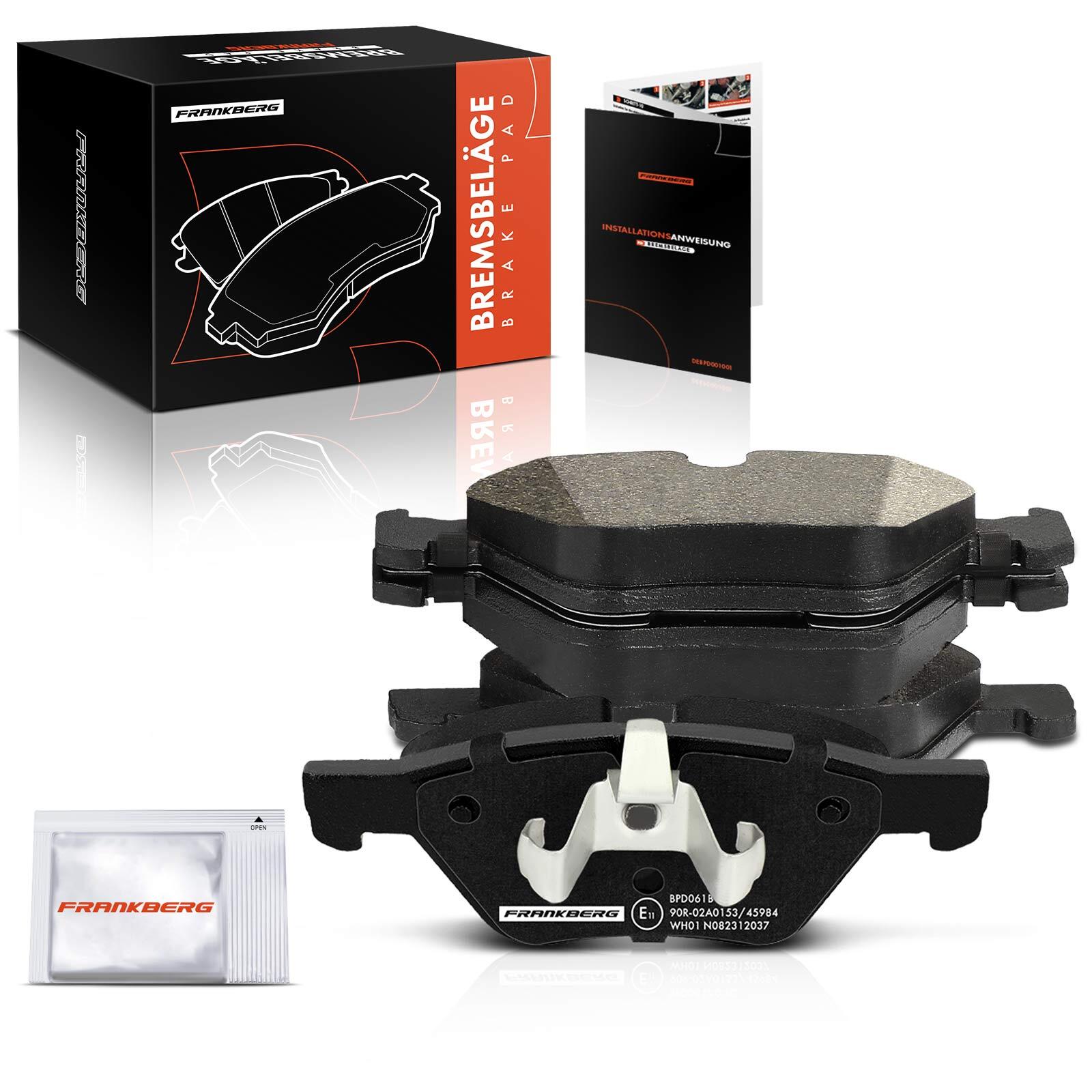 Frankberg Front Brake Pads Set for BMW 120d E82 E87 120i E81 E88 34116777772 New