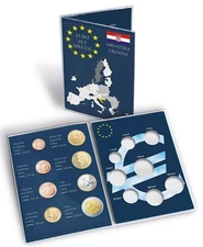 Leuchtturm Münzkarte für 1 Euro-Satz Kroatien