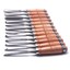 US 12 Pcs Wood Carving Hand Chisel Tool Professional Woodworking Gouges ...