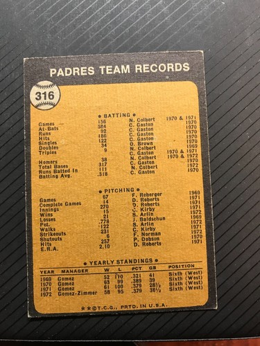 1973 Topps Baseball Cards Singles 300-660 Complete Your set You U Pick - Picture 43 of 334