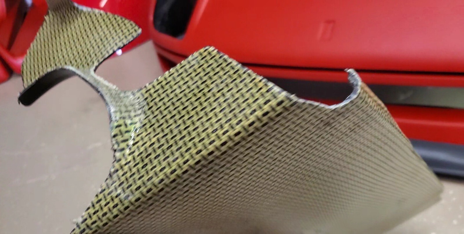 Ferrari F40 Front Radiator Duct 62900000 Air Conveyor