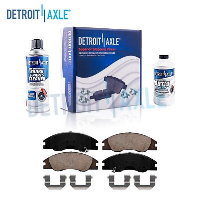 Front Ceramic Brake Pads Kit for 2004- 2006 2007 2008 2009 Kia Spectra Spectra 5