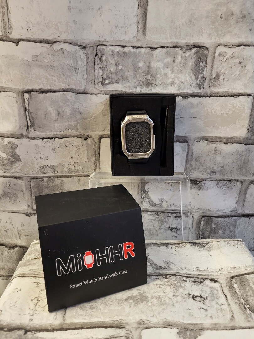 NEW unisex UNBRANDED smart watch black band with case cg s46 eBay