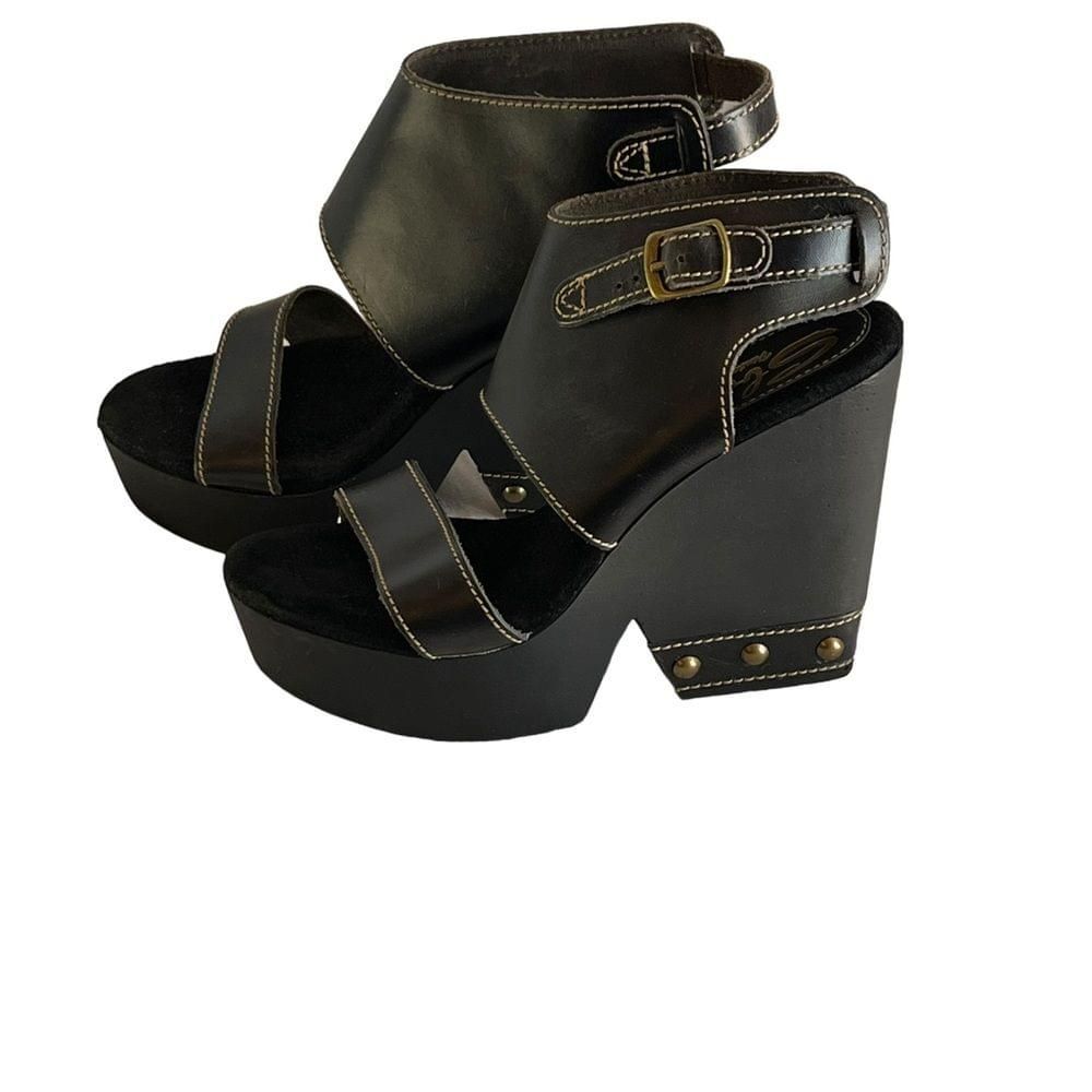 Shia Vintage Collection Platform Sandals - Gem