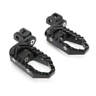 BLACK FRONT WIDE FOOT PEGS EXTENDED 40MM FOR GOLDWING 1800 GL1800 F6B VALKYRIE
