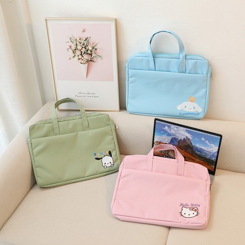 Lovely Laptop Bag Kuromi My Melody Cinnamoroll Kawaii Japanese Style Briefcase - Bild 3 von 18