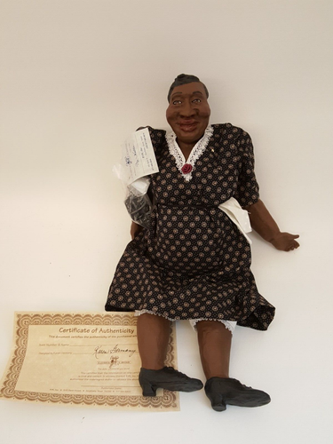 Daddy's Long Legs Puppe Ms. Hattie Hangtag + COA + Box Afroamerikanerin - Bild 7 von 16