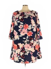 Eliza J Women Pink Casual Dress 22 Plus