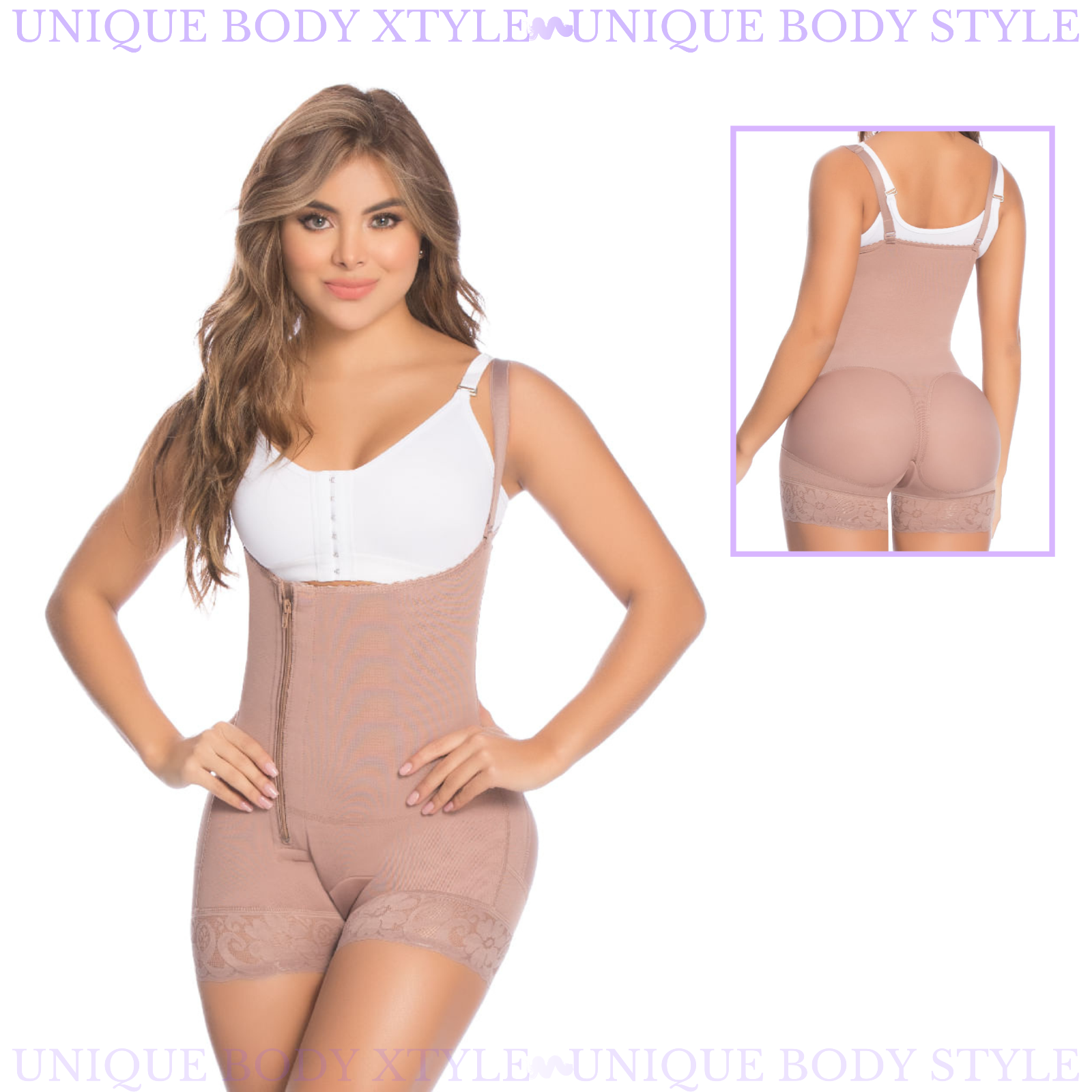 FAJA COLOMBIANA REDUCTORA BUTT LIFTER POSTPARTUM COMPRESSION GIRDLE DELIE 09068
