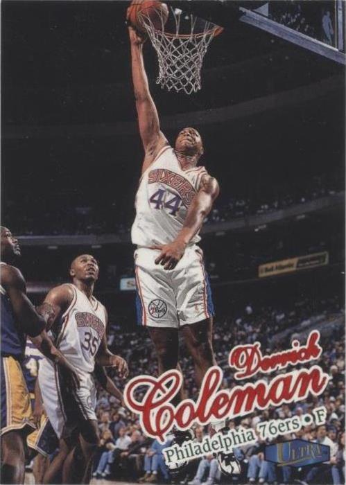 1997-98 Fleer Ultra - Derrick Coleman #18 - 1 of 2