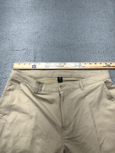 Alpine Design Pants Mens 38 Beige Khaki Chino Performance Stretch Nylon Blend - Picture 5 of 13