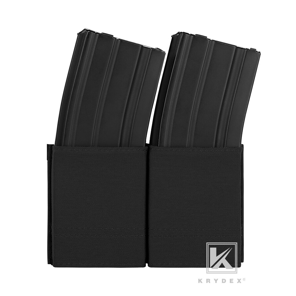 KRYDEX Porta Caricatori Tattico 5.56 E Pistola – 2 In 1 Da Cintura O Molle, Leggero E Impermeabile