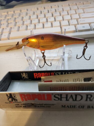 VINTAGE RAPALA SHAD RAP CRANKBAIT FISHING LURE - Picture 2 of 7