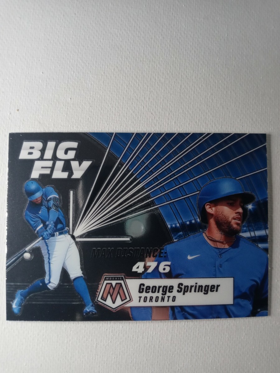 2021 Panini Mosaic - Big Fly BF6 George Springer Toronto Blue Jays