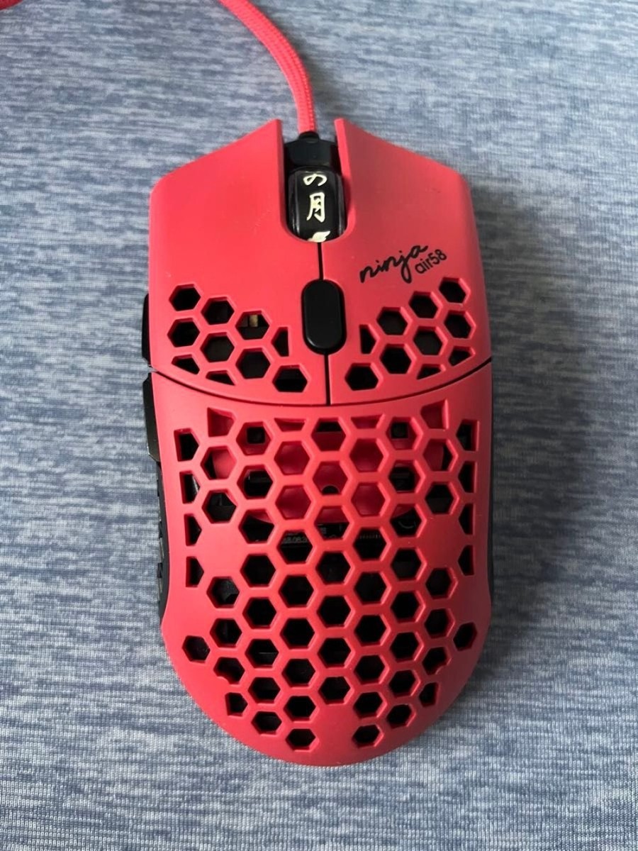 新品未使用】ファイナルマウスAir58 Ninja Blossom Red 概要欄必読