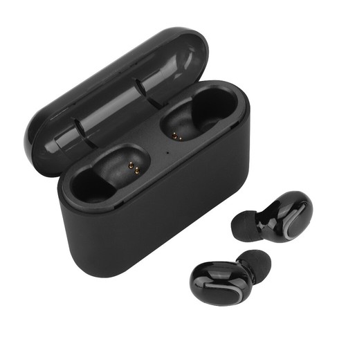 New HBQ-Q32 Wireless BT 5.0 Earbuds TWS Headset Stereo Headphone Auto-pairing(Bl - Zdjęcie 6 z 12