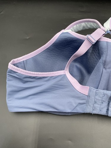Panache Size 40 DD Dove Blue High Impact Full Figure Molded Wire Sports Bra 5021 - Picture 16 of 16