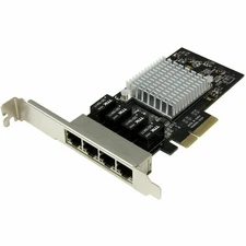 StarTech 4-Port Gigabit Ethernet Network Card - PCI Express