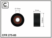 For CAFFARO ROLKI NAPINACZY 275-00 TENSIONER PULLEY