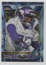 2015 Topps Chrome Rookies Hot Box Blue Diamond Refractor Danielle Hunter 9pj