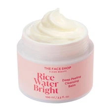 Rice Water Bright Cleansing Balm, Removes Makeup & SPF, 4-in-1 Makeup Remover...