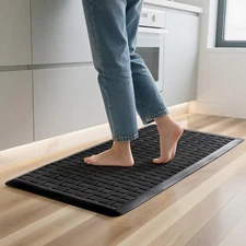 Kitchen Rugs ，Waterproof Kitchen Mats ，Cushioned Anti Fatigue Kitchen Mat for...