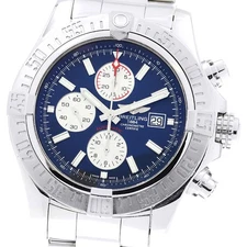 BREITLING Super Avenger II A13371 Chronograph black Dial Automatic Men's_879773