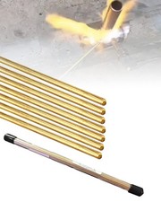 Brazing Rods, 7 Rods Brass Brazing Rod, Brass Solder 1/8" X 9.44" 3mm
