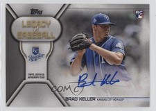 2019 Topps Legacy of Baseball Auto Brad Keller #LBA-BK Auto 12gr