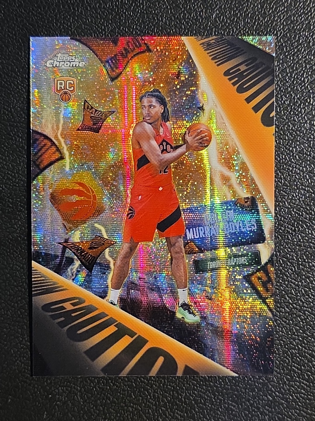 2025 Topps Chrome -  Collin Murray-Boyles Advisory Case Hit (SSP) (RC) RAPTORS 