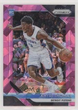 2018-19 Panini Prizm Pink Ice Prizm Khyri Thomas #122 Rookie RC r2s
