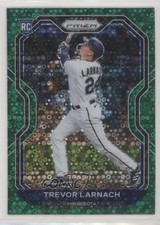 2021 Panini Prizm Green Donut Circle Prizm Trevor Larnach #55 0ms2