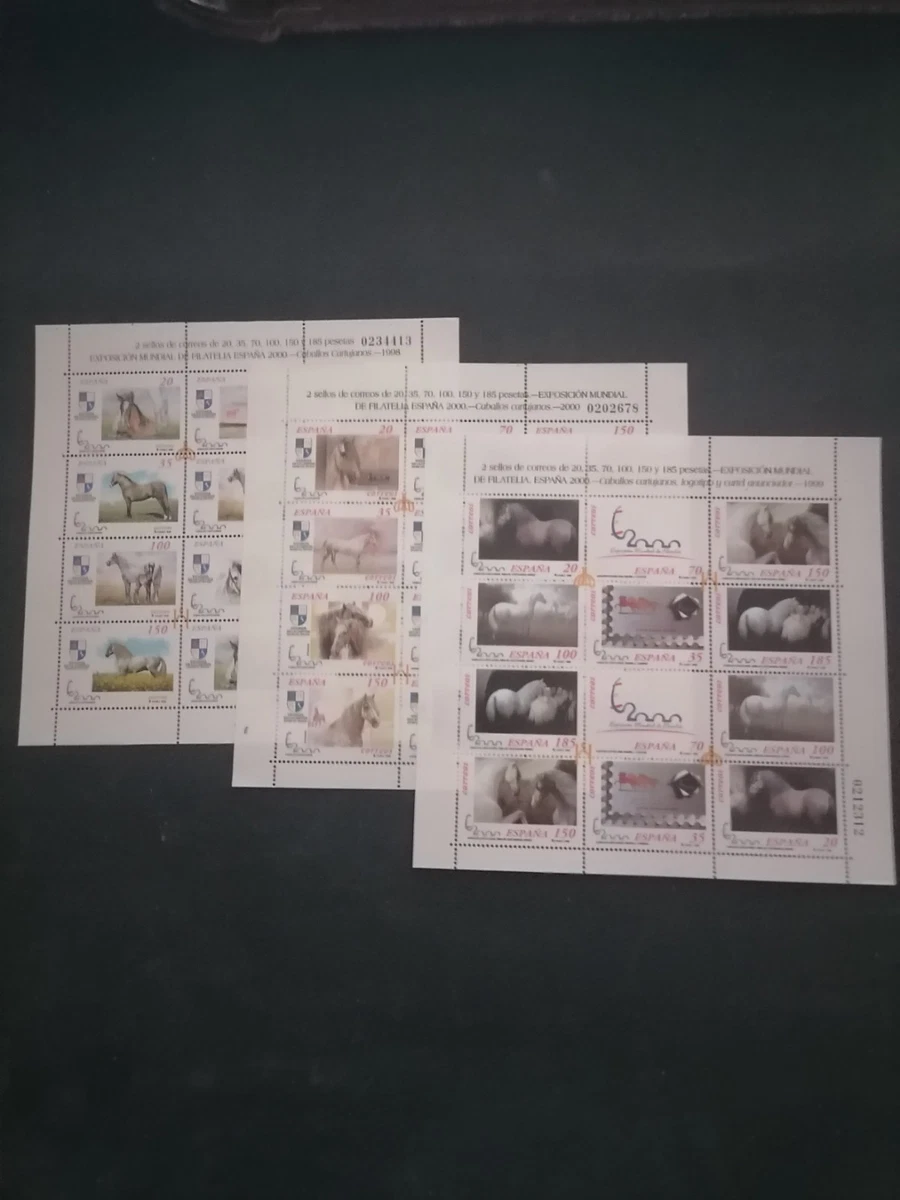 Espagne 1998 – Série Complète "España 2000" – Bloc EDIFIL 3608A/3613A – MNH