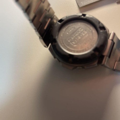 Casio G-Shock MR-G MRG-110T Digital Men's Watch Titanium Used 20 Bar Water Resi - Picture 4 of 6