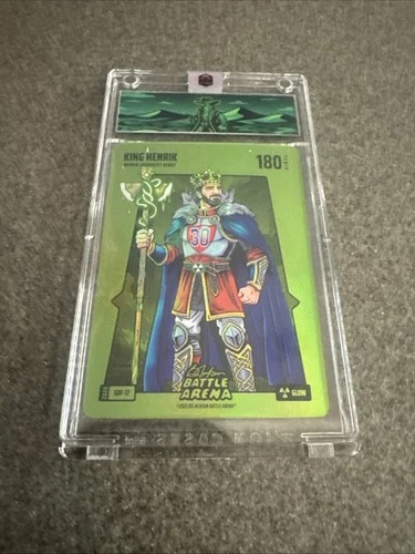 2026 Bo Jackson Battle Arena King Henrik Glow GBF-17 Henrik Lundqvist Debut