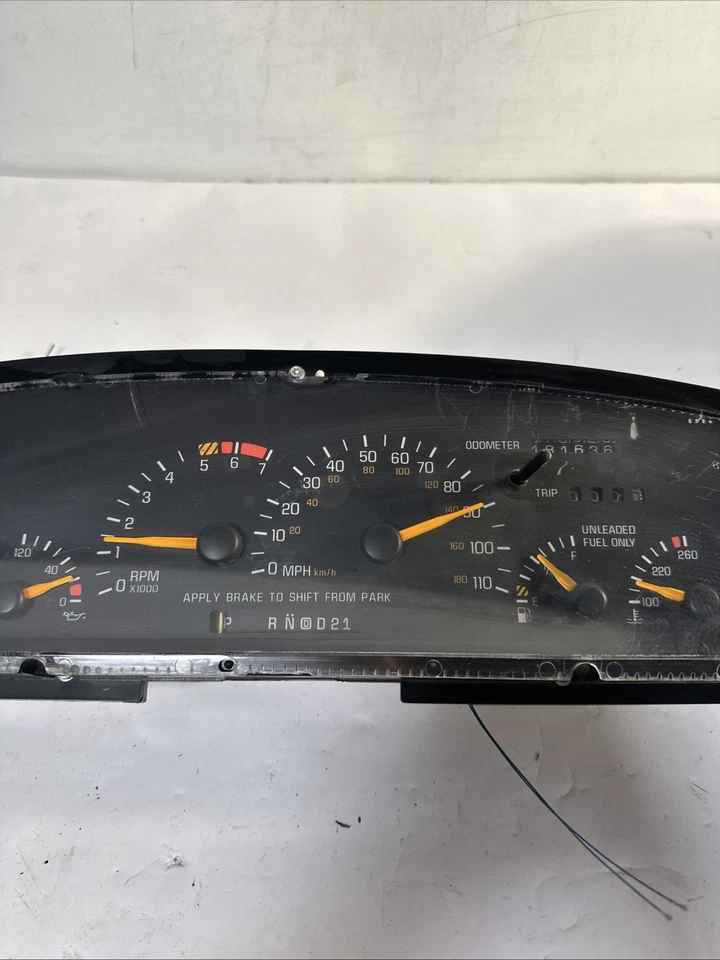 Speedometer Cluster Fits 95 TRANS SPORT B3 Foto 3 de 4