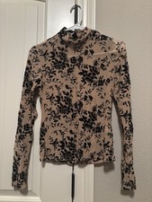 Women's Long Sleeve Floral Top