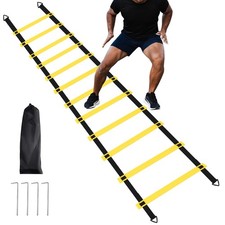 1/2/4 Pack Agility Ladder Set 12 Rungs Agility Ladder Set Speed Training