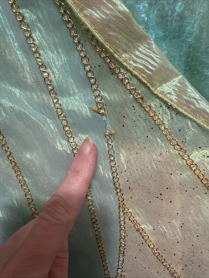 Disney Store Limited Edition Little Mermaid Ariel Costume Dress Kids 8 2500 made - Image 4 of 4