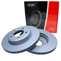 2X Maxgear Bremsschebeiben 300Mm BelÜFtet Vorne Passend FÜR Bmw 3 Z3 Z4