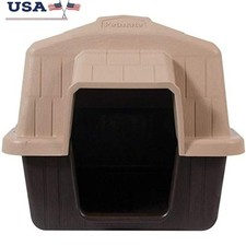 Durable Outdoor Dog House W/ Ventilation System Small Pets Easy Assembly New