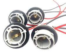 4 Pack 1156 Ba15s Led Bulbs Socket Pre-wired Socket Holder Adapter Connector ... 4 Pack 1156 Ba15s Led Bulbs Socket Pre-wired Socket Holder Adapter Connector ...